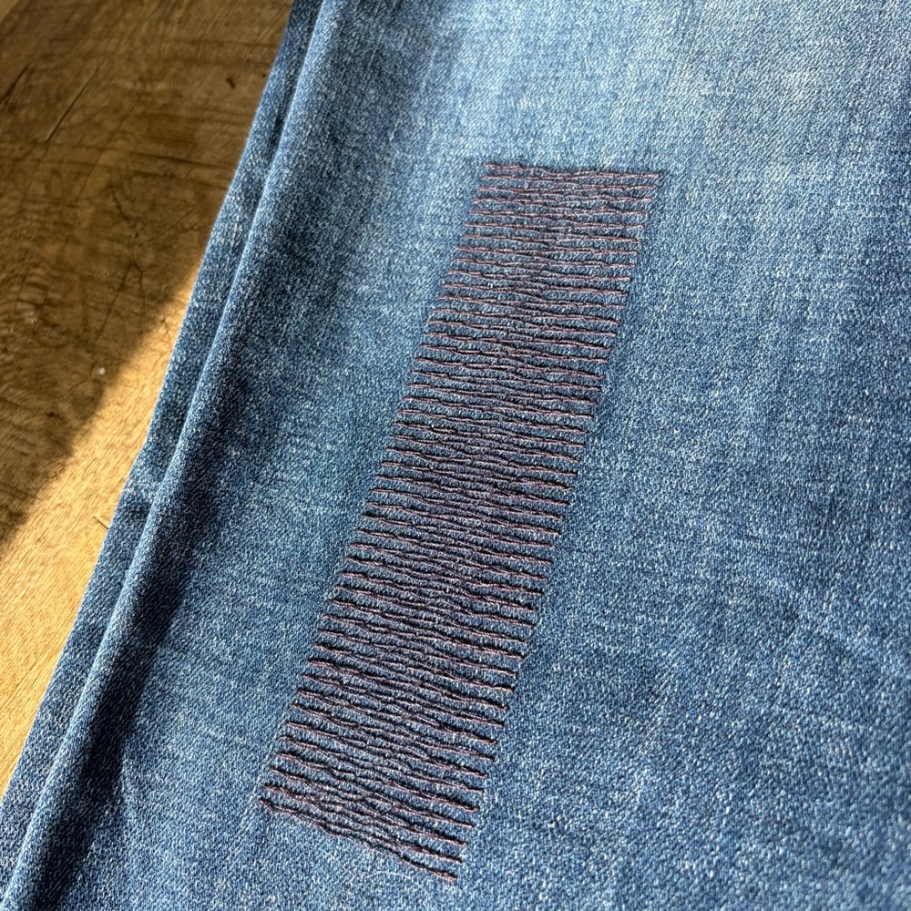 Chico’s So Slimming Patchwork Style Girlfriend Sl… - image 12